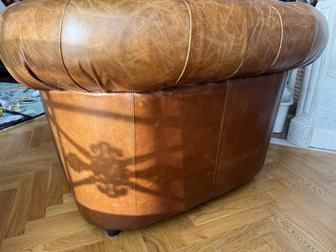 Chesterfield armchair