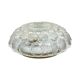 Massive Christmas tree glass ceiling lamp, Belgium, 1970s.
