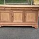 Louis Philippe rustic buffet, vintage, renovated in wood from the 1960s.