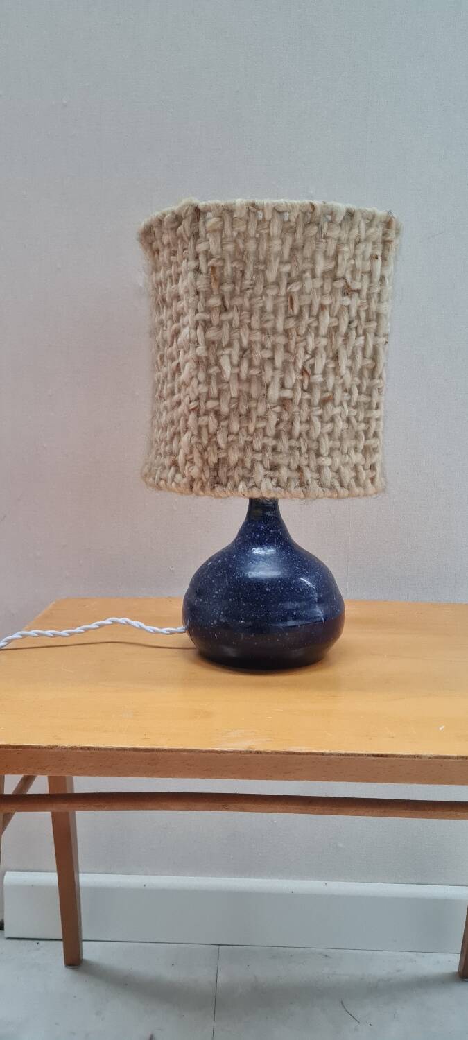 Lampe en grès vernissé 1960