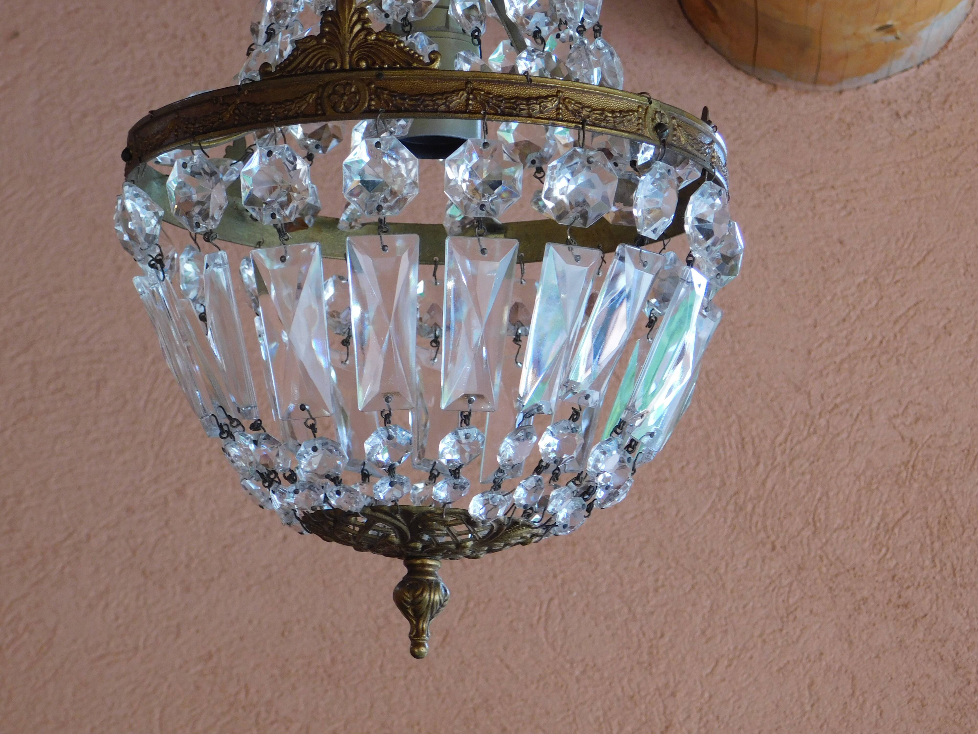 Hot air balloon chandelier - 25 cm