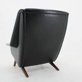 1970s Folke Ohlsson Armchair 4410 in Leatherette, Denmark