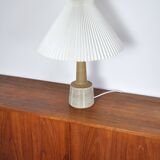 Scandinavian Modern ceramic Table Lamp by Per Linnemann-Schmidt for Palshus, 1960s