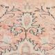 Tapis vintage oriental tons saumon et vert pastel, style faded 300x160