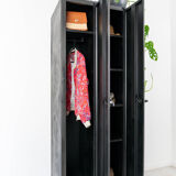 Pretty vintage metal wardrobe completely renovated / small dressing room