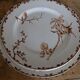 Antique brown Oxford model plate, HB - Choisy-le-Roy Co., 1900s