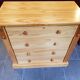 Pine chest of drawers