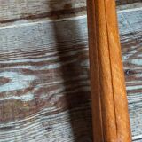 Solid wood tripod stool from the 50s