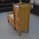 Oak entrance cabinet by Guillerme and Chambron 1960