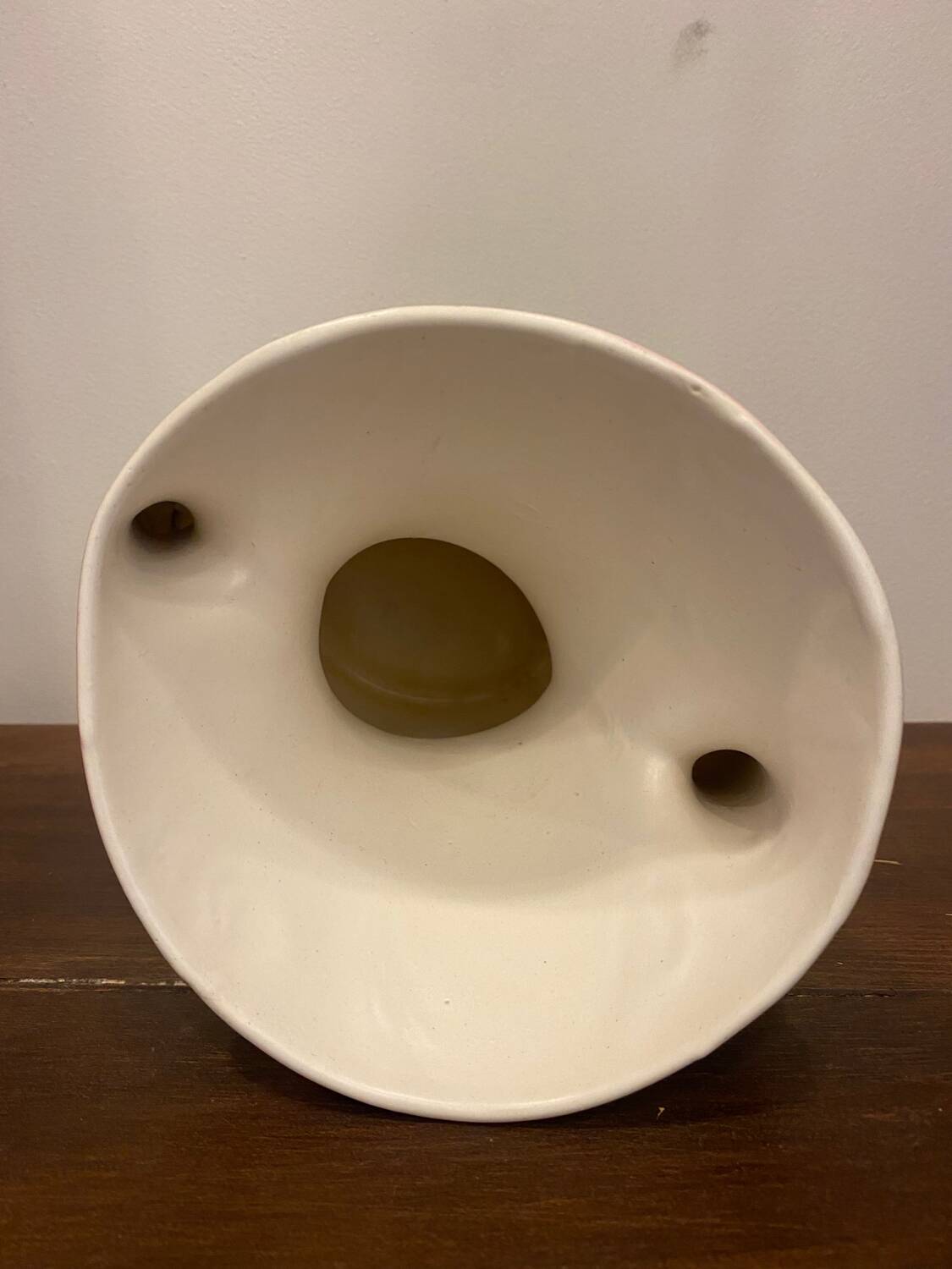 Pink Vallauris vase from the 1950s