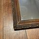 Rectangular wall mirror with wooden frame 47,5x29cm