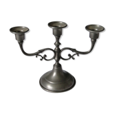 Candle holder 3 branches in tin