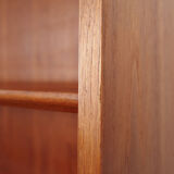 Teak bookcase, Danish design, 1960s, designer: Johannes Sorth, production: Bornholm