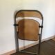Chaises pliantes vintage plexiglas fumé