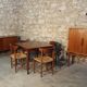 Extendable dining table "flip-top"/"wallet" Scandinavian vintage teak by Nils Jonsson for TROEDS