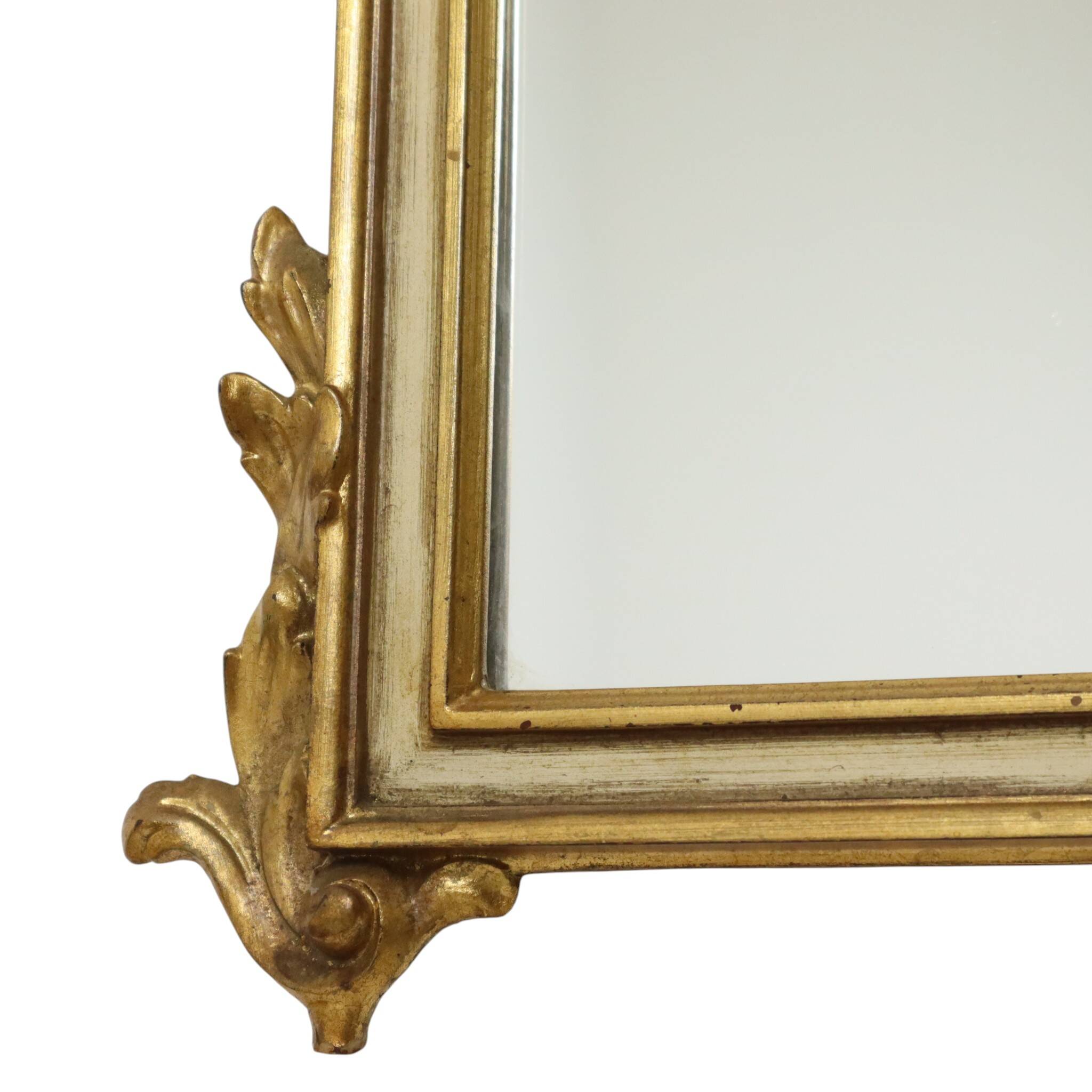 Baroque Style Deknudt Gold Leaf Mirror Classic Design 108cm