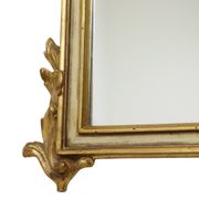Miroir en feuille d'or Deknudt de style baroque