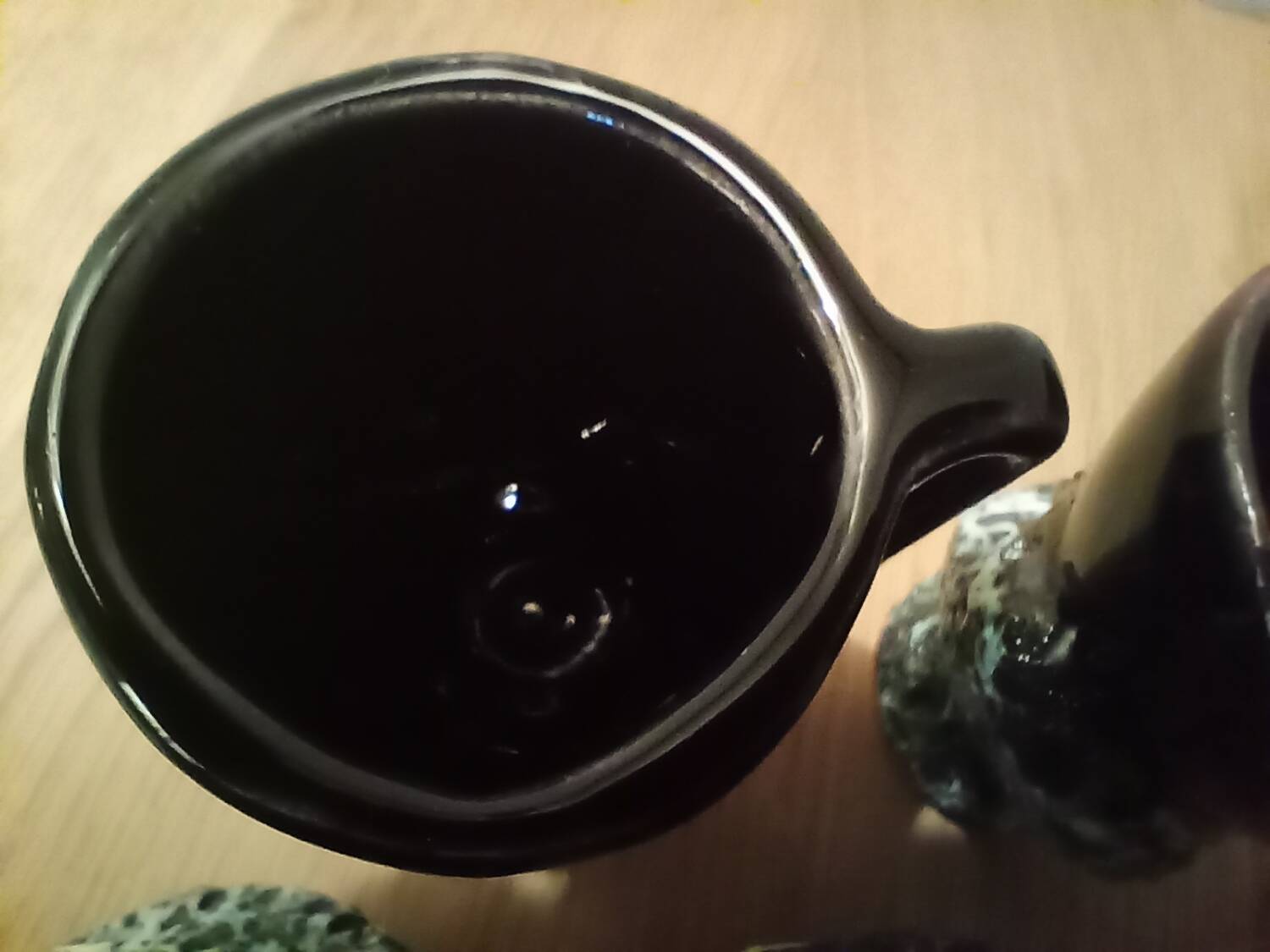 Fat lava ceramic liquor service by vallauris, france