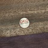 Vintage mahogany senator high back lounge chair by Ole Wanscher for Cado, 1960s