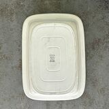 Vintage Scandinavian Rörstrand Forma Dish - 70s-80s - Beige and Chocolate