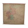 Carte géographique Allemande de 1973