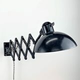 Old lamp Kaiser iIdell 1930 bauhaus christian dell model 6718 large reflector