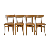 Set of 4 vintage chairs 60