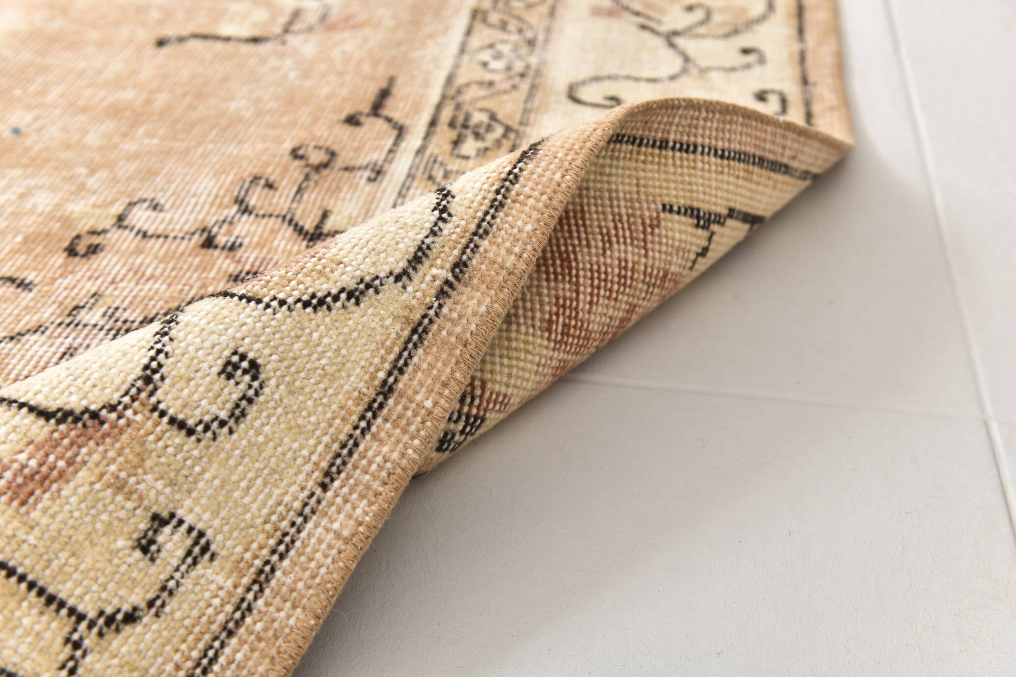 Tapis vintage floral turc