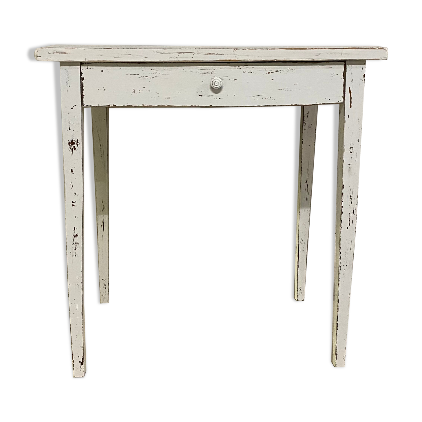 White side table