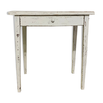 White side table