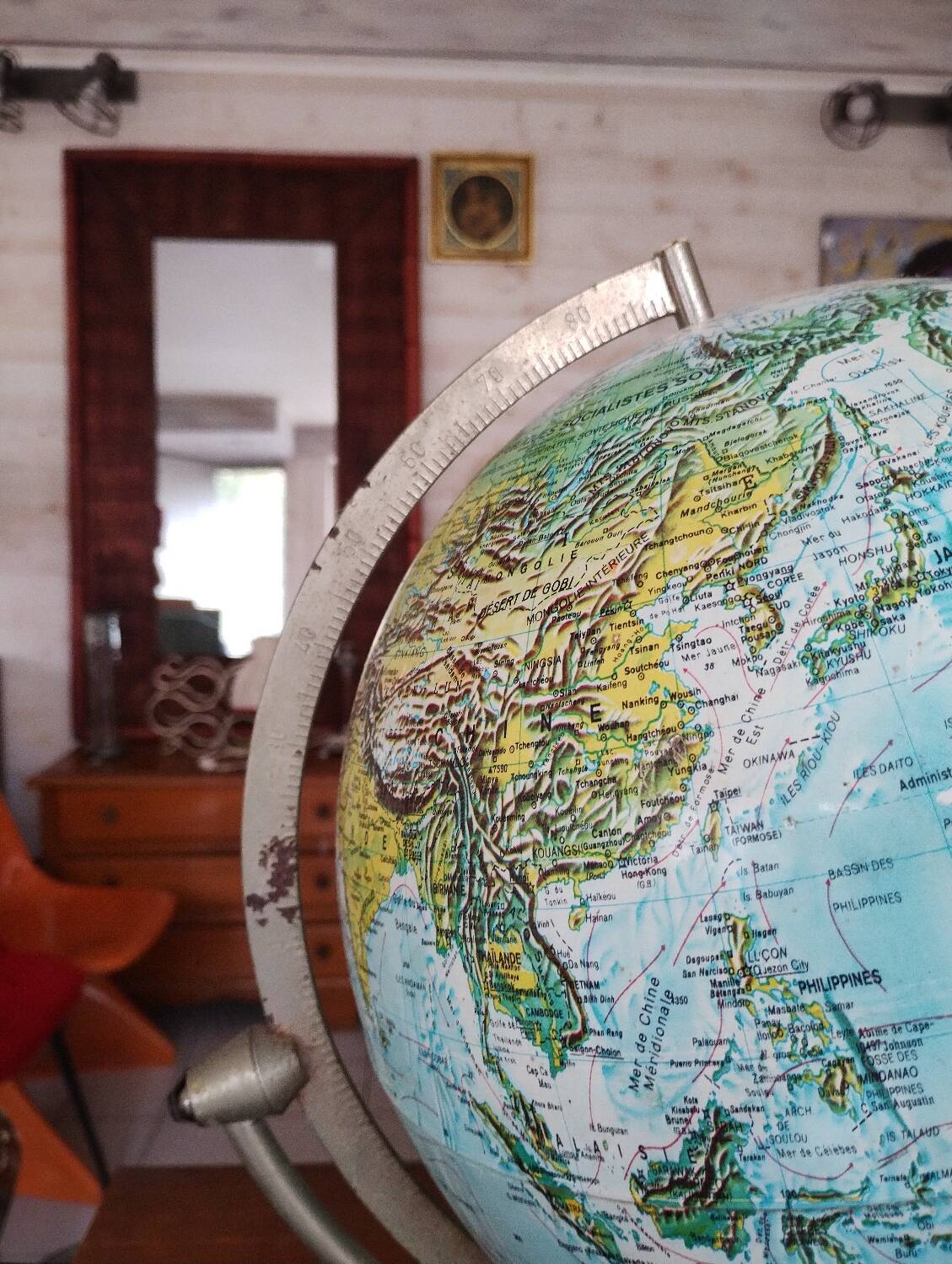 Earth globe