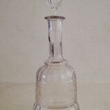 Molded glass decanter