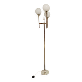 Lampe de sol Sciolari en chrome vintage, années 1970, Italie