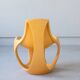 Fauteuil et Table Basse Laqué Orange par Luigi Colani, 1970s, Set de 2