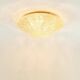 Mid-Century/Art Deco Geometric Glass Ceiling Light from Limburg, 1970s