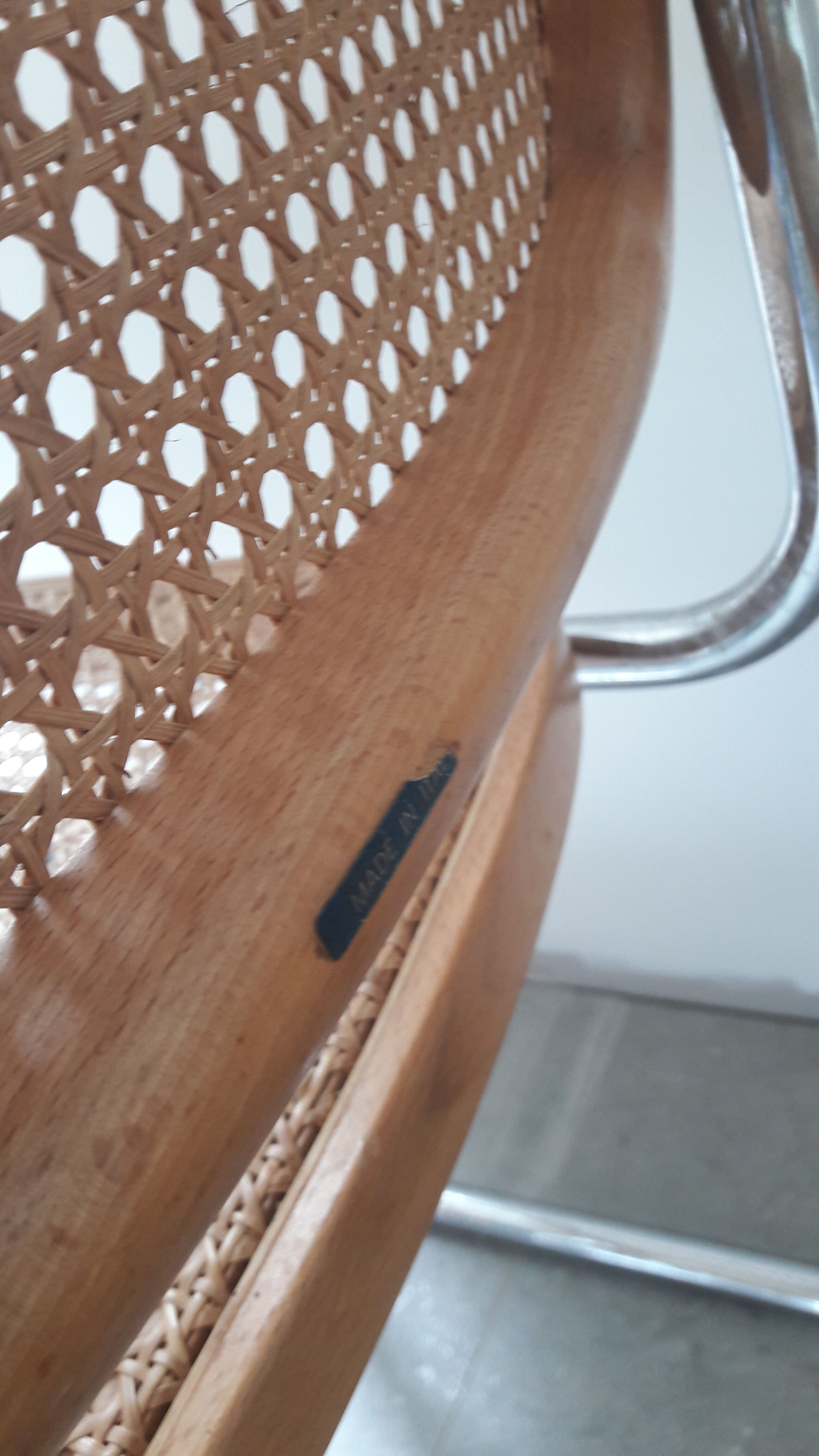 Set of 5 B32 Marcel Breuer cesca chairs