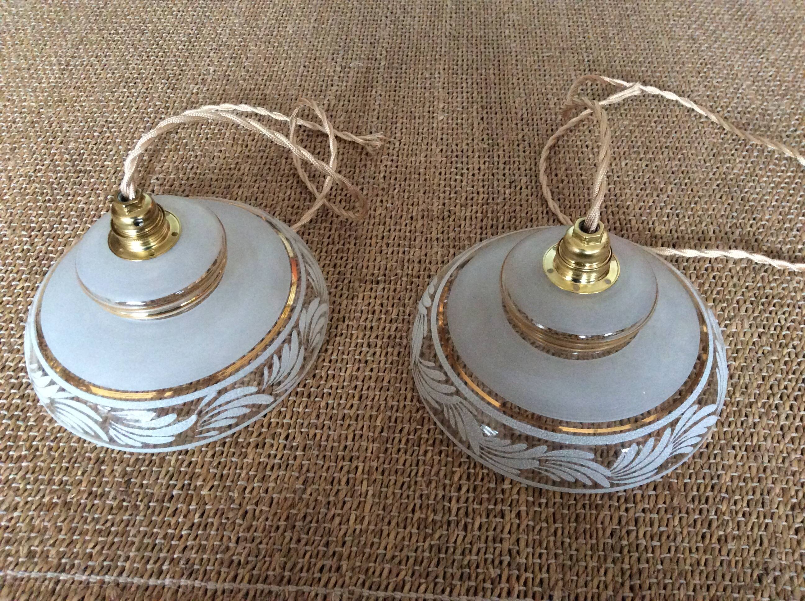 Vintage pendant lights