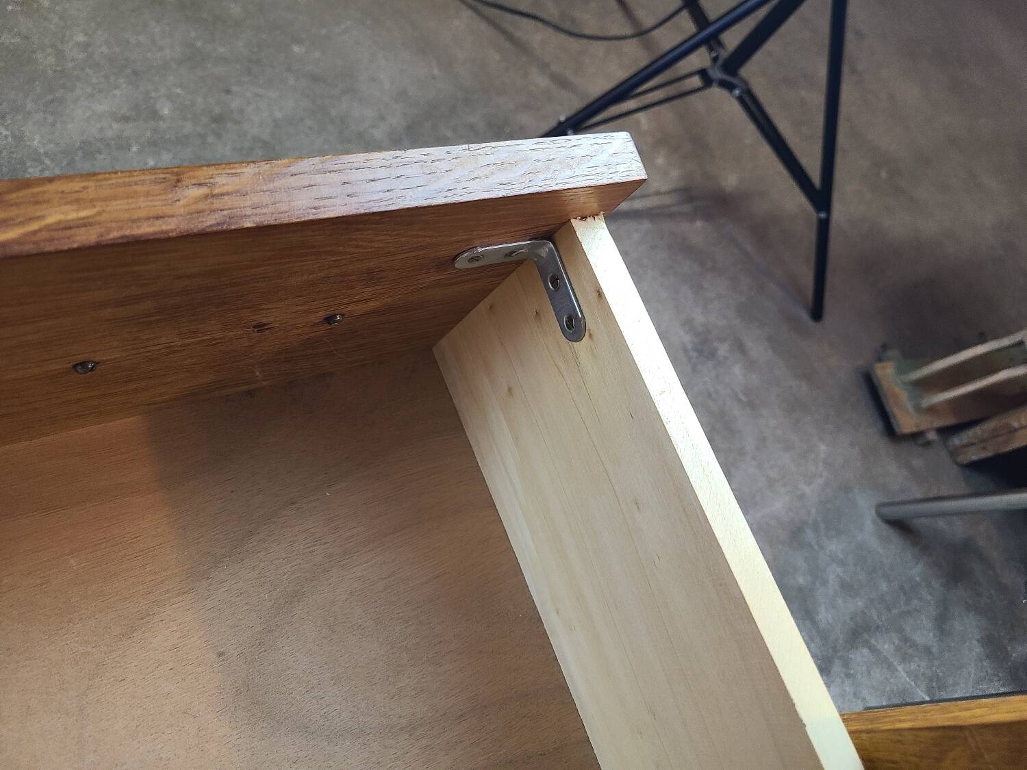 Vintage Scandinavian style chest of drawers. 60s