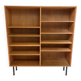 Bibliothèque Scandinave en Chêne par Carlo Jensen pour Hundevad & Co