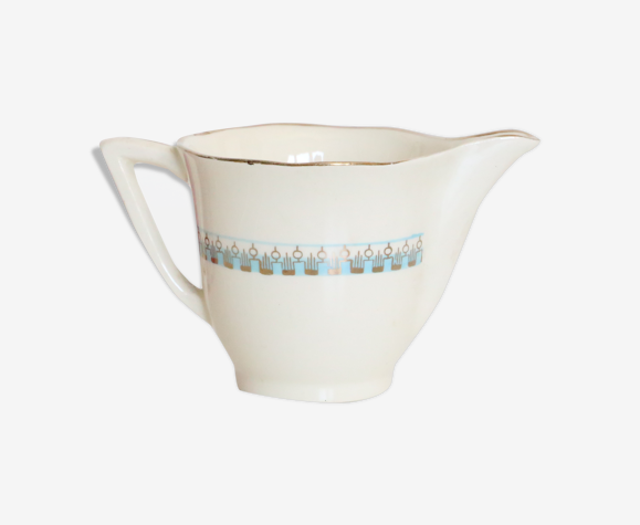 Crémier ou pot à lait Longwy modèle Auteuil 1950 vintage français