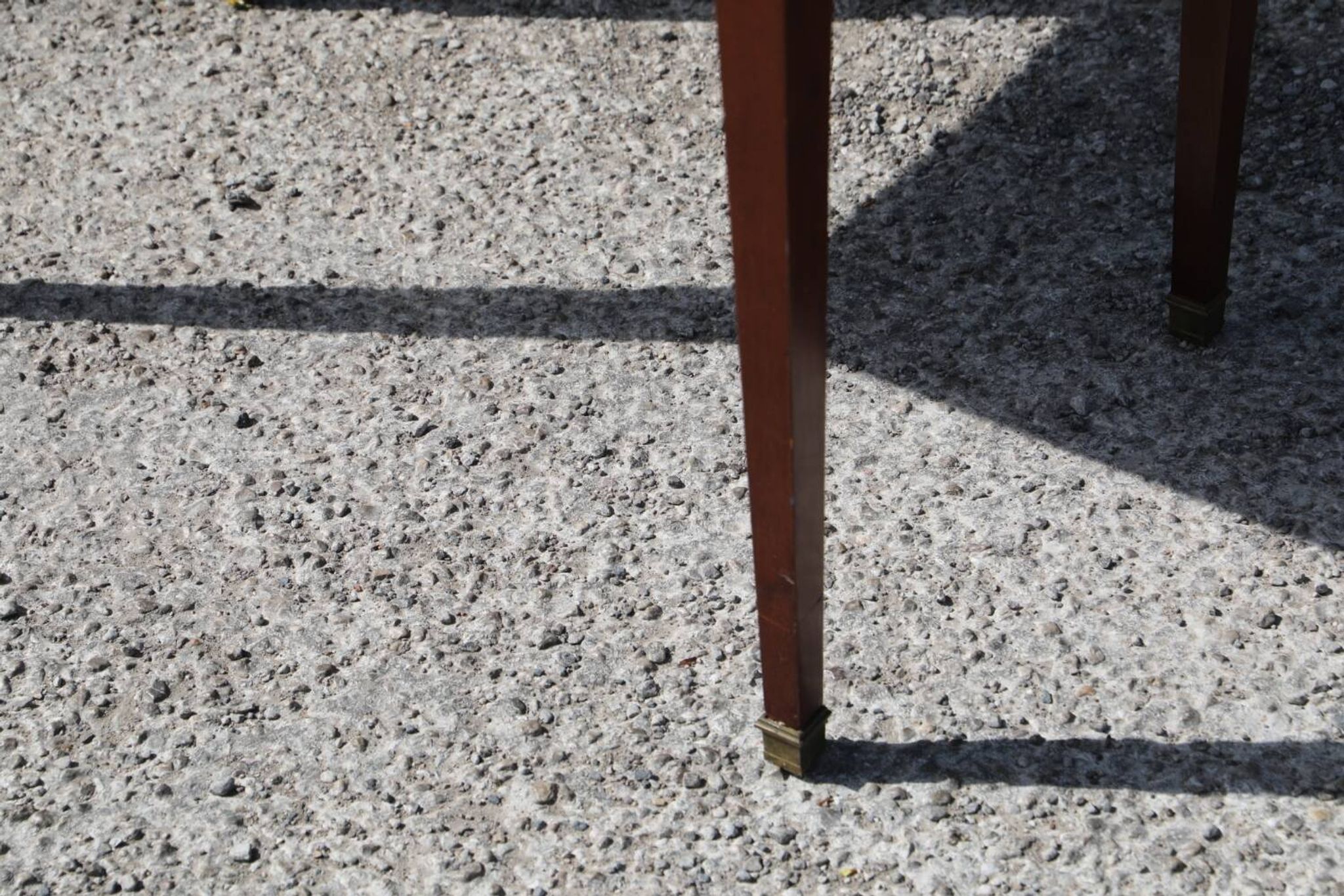 Mahogany side table