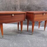 Pair of bedside tables, 60'S