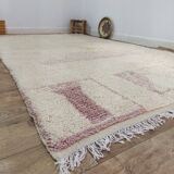 Handmade wool Berber rug 310 X 192 CM