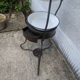 Old metal dressing table