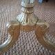 Golden parrot coat rack