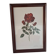 Tableau encadré - Illustration botanique Rose « Josephine Bruce", 1970