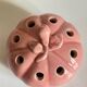 Vase, pique-fleurs vintage en céramique