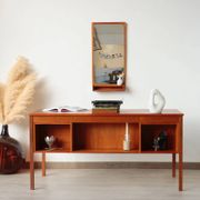 Bureau danois en teck vintage – Domino Møbler (années 60)
