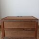 Vintage wooden and faux leather dome-shaped mallet