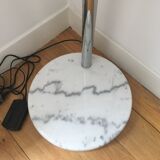 Lampadaire boule avec pied marbre